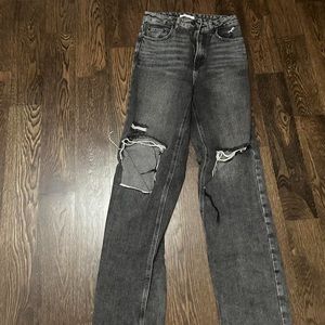 Black PacSun jeans ripped widely great quality